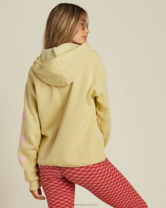 nagu ülal, nii allpool graafiline kapuuts naised pleekinud kaktus D28T2222 Billabong