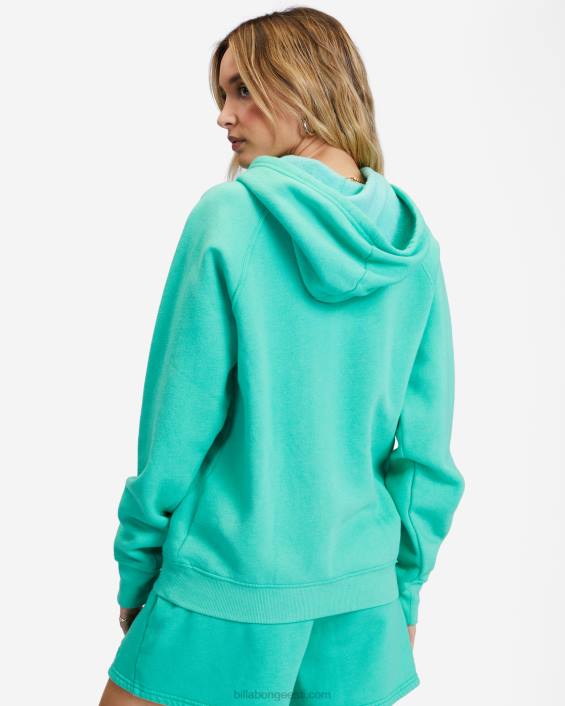 pärand 2.0 ülisuur kapuuts naised troopiline roheline D28T2367 Billabong