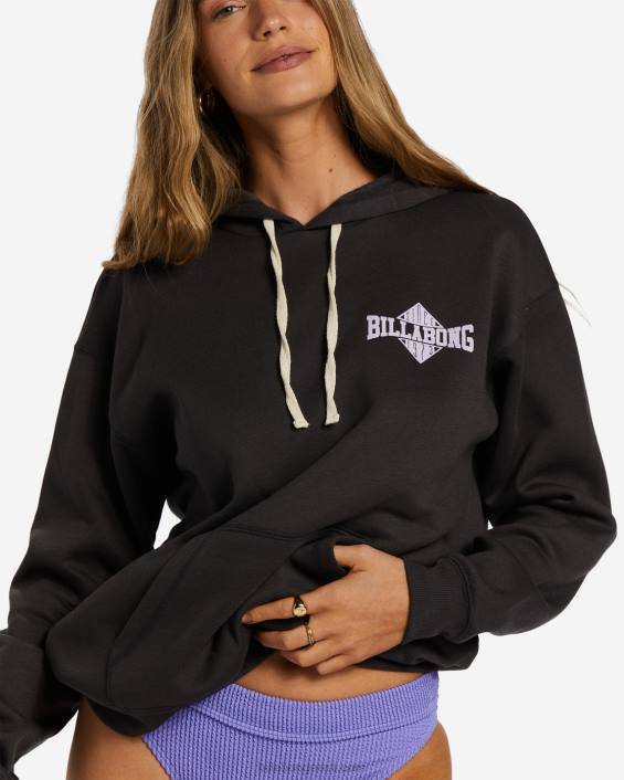 rannas sündinud hoodie naised maha must D28T2066 Billabong