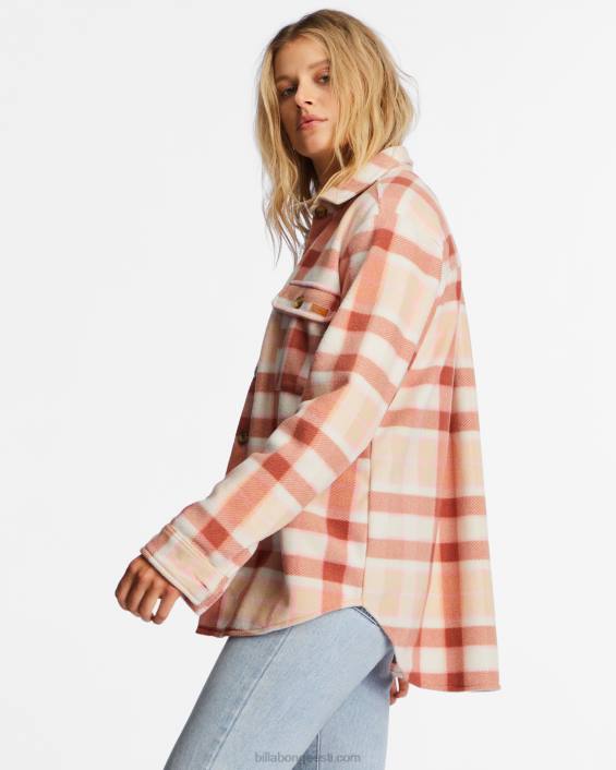 a/div sepistatud fliisist flanelljakk naised suudle maad D28T1965 Billabong