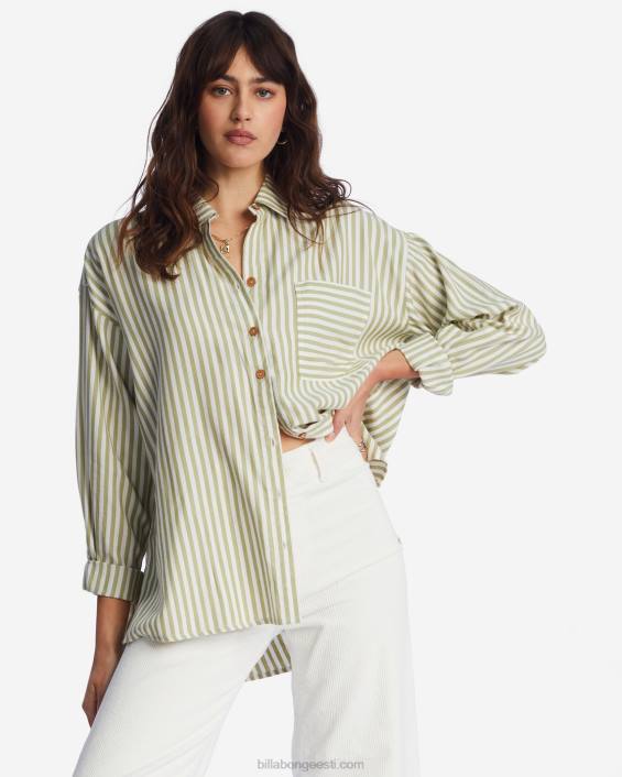 tide road trippin pikkade varrukatega särgis naised avokaado D28T2092 Billabong