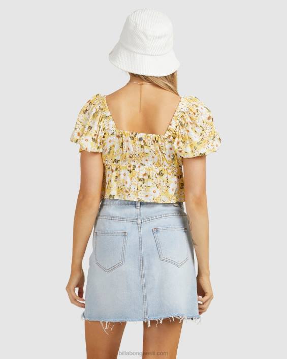 nii õnnelik teksadest miniseelik naised vananenud indigo D28T2353 Billabong