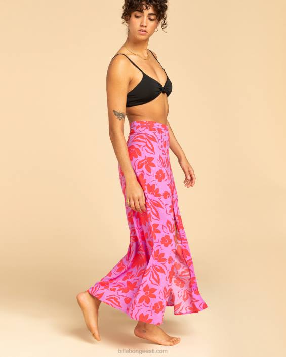 virsikuvärvi keen maxi seelik naised särav orhidee D28T1950 Billabong