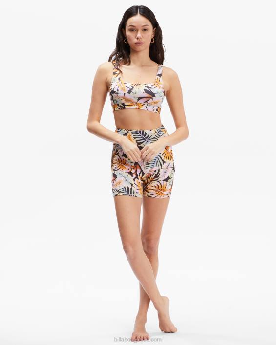 paradise tank spordirinnahoidja naised must kivike D28T2380 Billabong