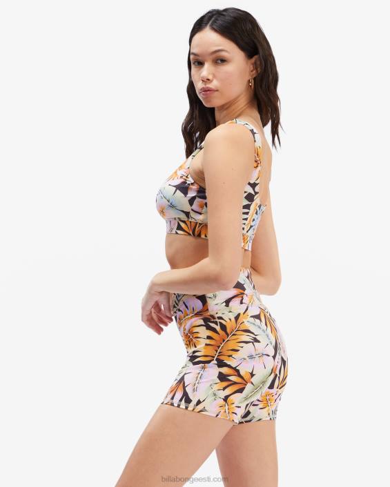 paradise tank spordirinnahoidja naised must kivike D28T2380 Billabong