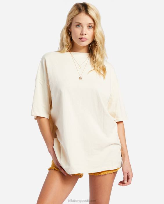 Essentials tõeline poisi T-särk naised antiikne valge D28T1946 Billabong