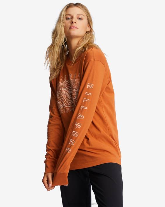 a/div pikkade varrukatega T-särk naised Adobe D28T2225 Billabong