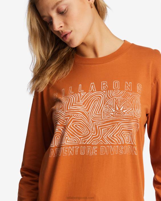 a/div pikkade varrukatega T-särk naised Adobe D28T2225 Billabong