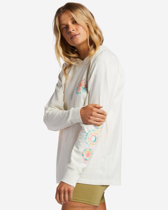 a/div pikkade varrukatega T-särk naised soola kristall D28T1788 Billabong