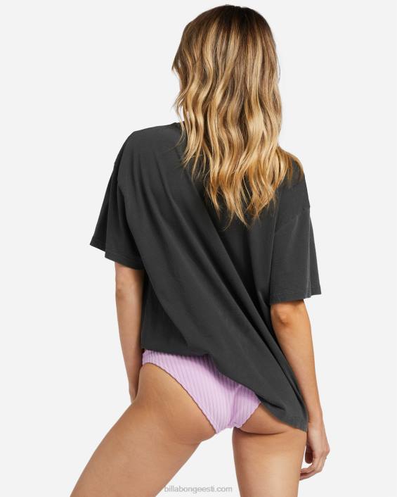 fresh waves oversized t-särk naised maha must D28T1885 Billabong