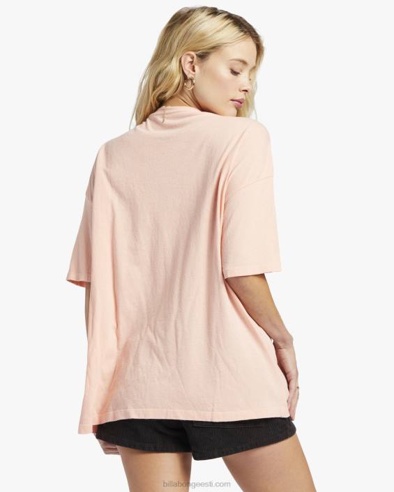 otsi üles ülisuur t-särk naised pehme n virsikuline D28T1860 Billabong