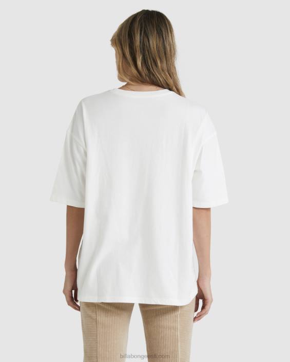 tiki ülisuur t-särk naised valge D28T1819 Billabong