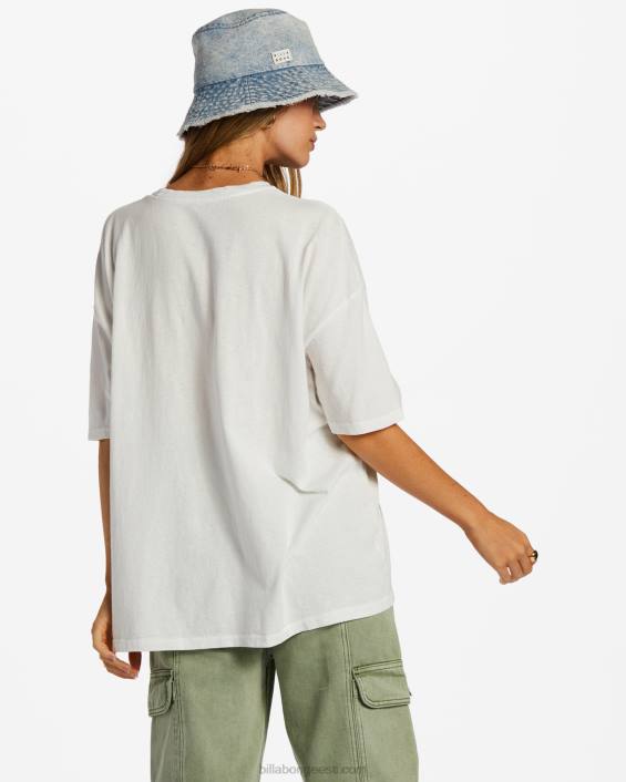 võta päikesereisi t-särk naised soola kristall D28T2064 Billabong