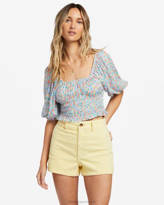 jätka unistamist crop top naised suvine taevas D28T1870 Billabong