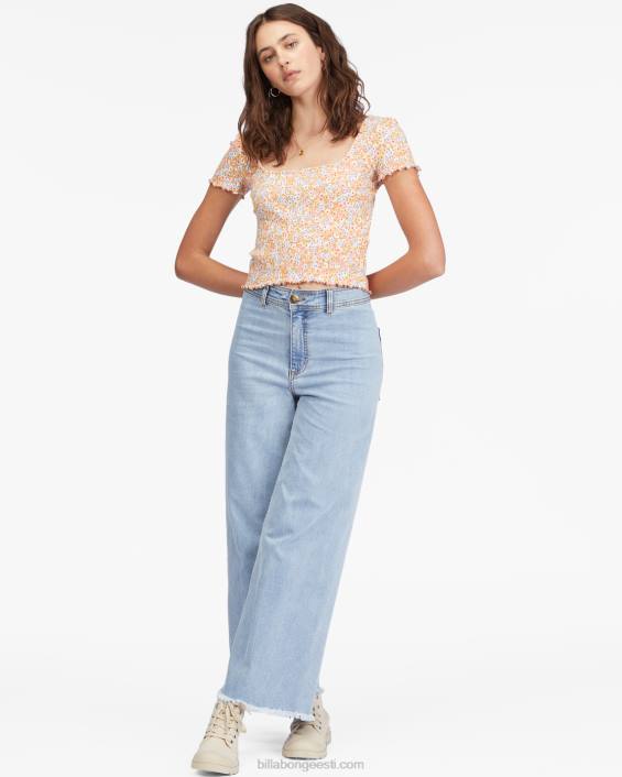 ruuduline kootud topp naised mitu D28T2276 Billabong