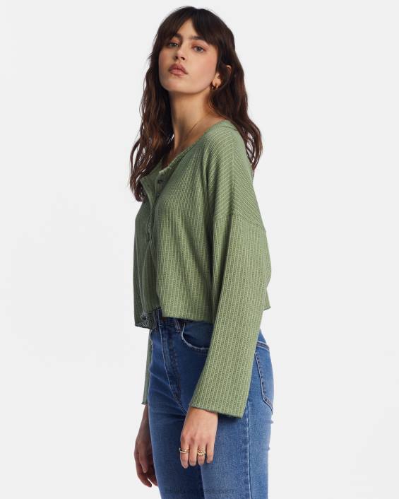 tule jälle hubane lounge top naised luv armee D28T2121 Billabong