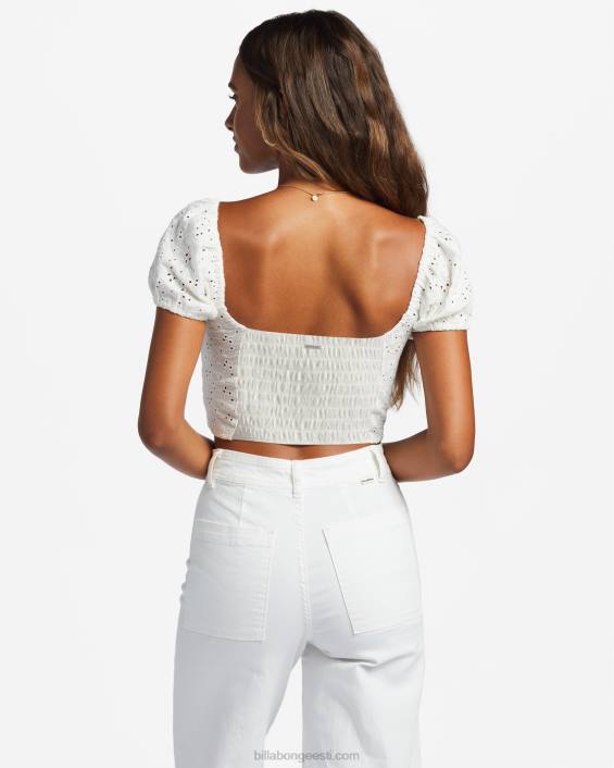 viimase suudluse puhvis varrukatop naised soola kristall D28T1796 Billabong