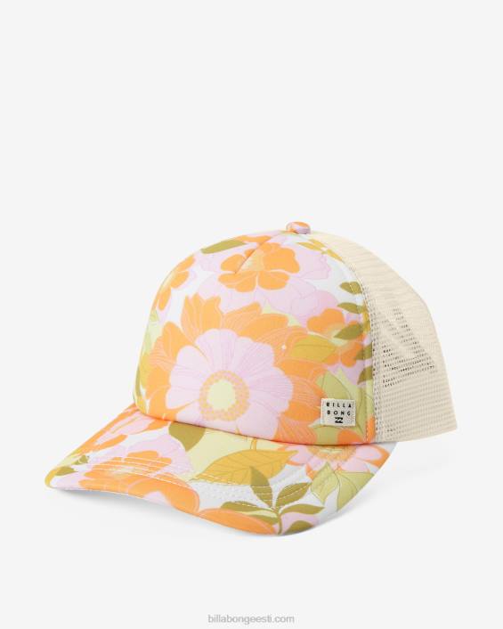 Heritage mashup trucker müts naised apelsinikoor D28T2394 Billabong