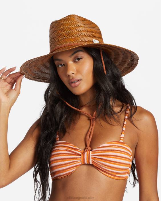 uus tulija õlgkübar naised suvine vürts D28T2387 Billabong