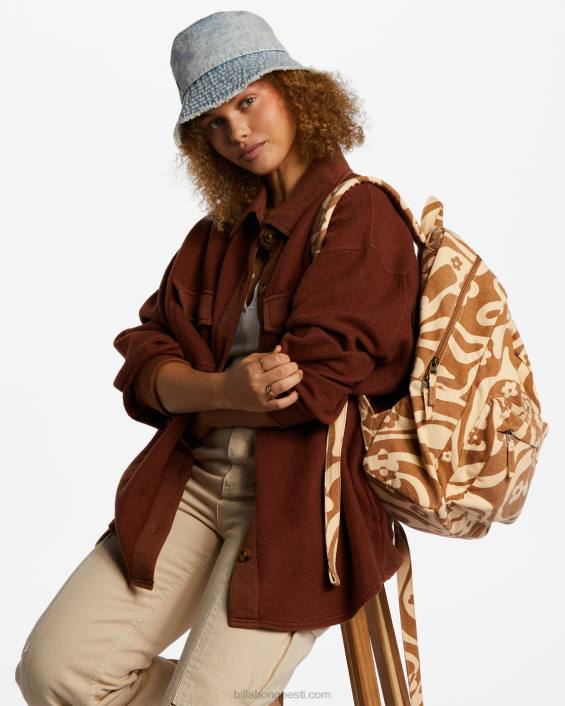 koolid läbi lõuendist seljakott naised siider D28T2446 Billabong