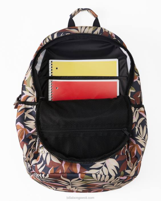 roadie seljakott naised mustad liivad D28T2430 Billabong