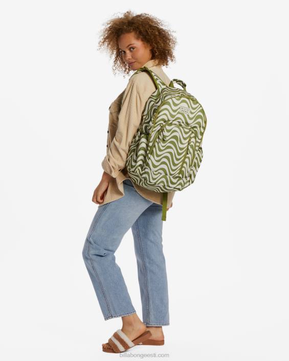 roadie seljakott naised rohelised silmad D28T2436 Billabong