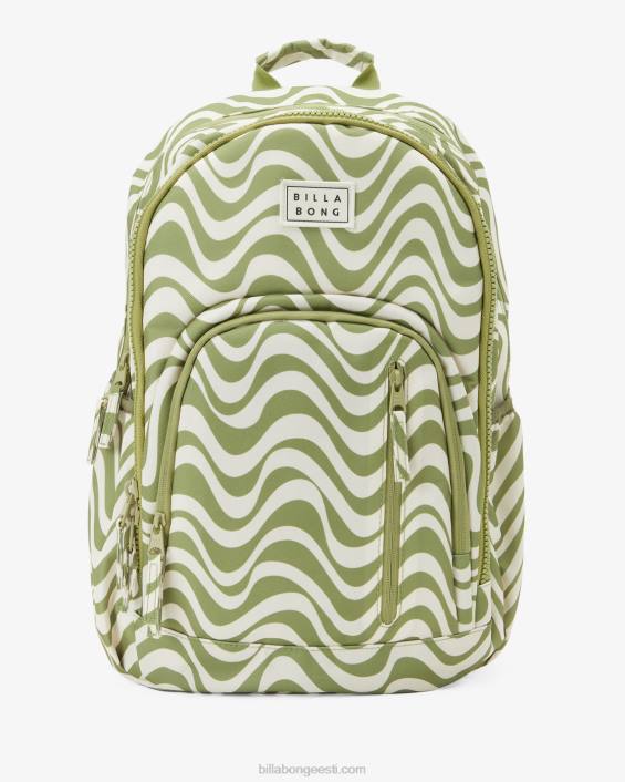 roadie seljakott naised rohelised silmad D28T2436 Billabong