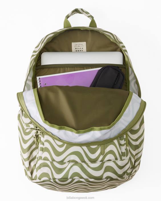 roadie seljakott naised rohelised silmad D28T2436 Billabong