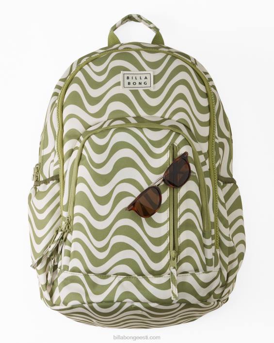 roadie seljakott naised rohelised silmad D28T2436 Billabong