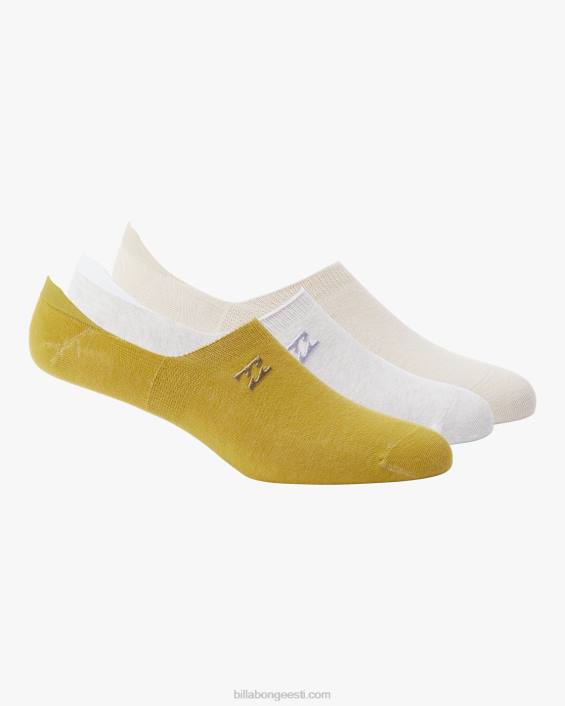 3-pakendis core no show sokid naised virsik D28T2460 Billabong