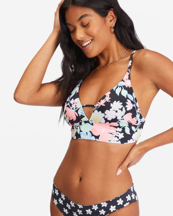 Feelin troopiline v-kaelusega cami pööratav bikiinitop naised mitu D28T1724 Billabong