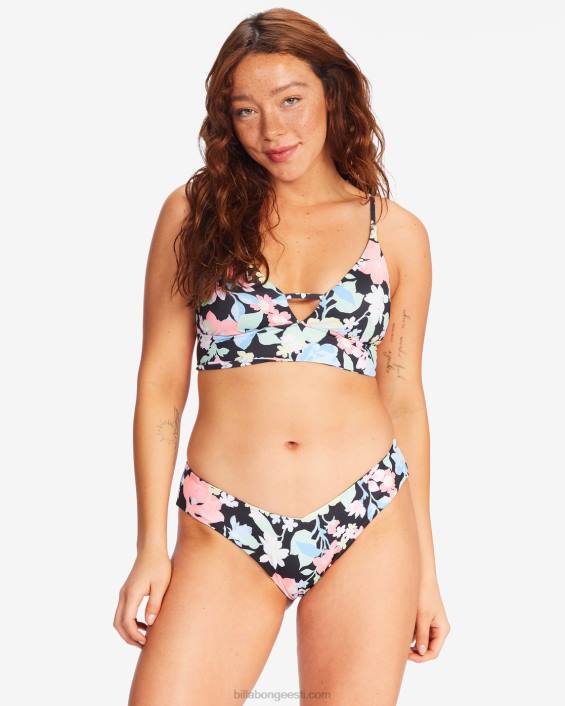 Feelin troopiline v-kaelusega cami pööratav bikiinitop naised mitu D28T1724 Billabong