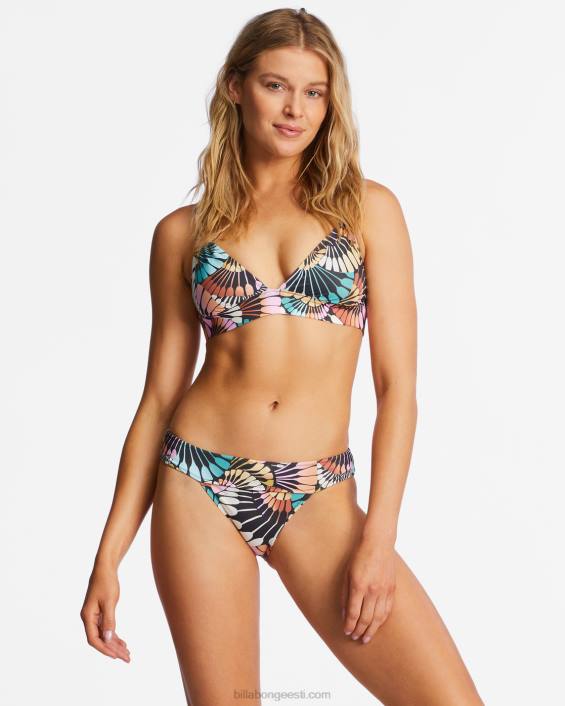 a/div ribadega kolmnurksed bikiinitopsid naised must multi D28T1285 Billabong