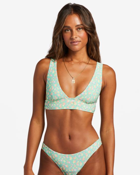i sea you tanlines plunge bikiinitop naised piparmünt D28T1197 Billabong
