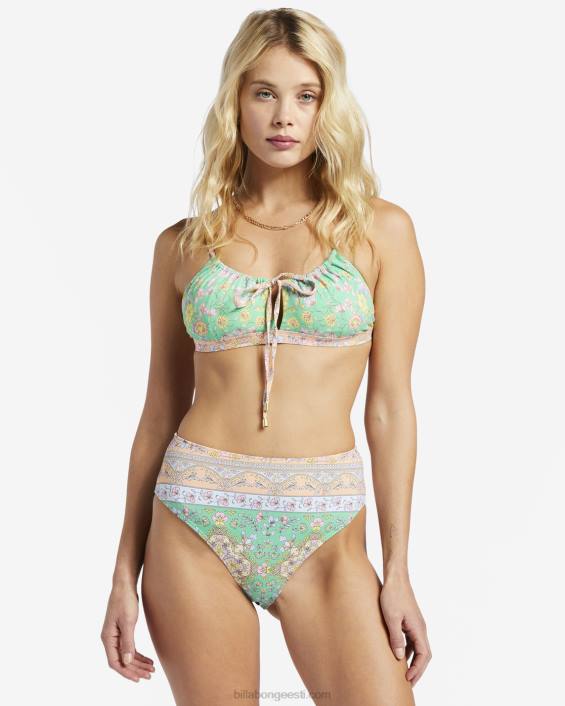 la mer coco bralette bikiinitopp naised roheline D28T1350 Billabong
