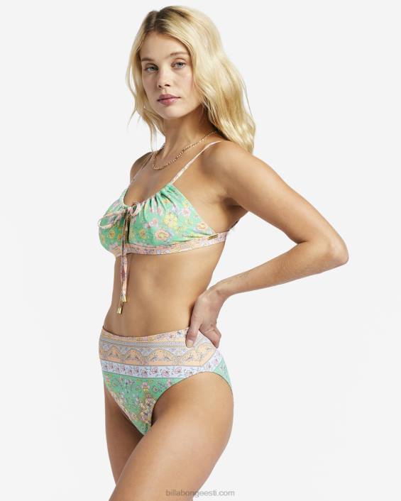 la mer coco bralette bikiinitopp naised roheline D28T1350 Billabong