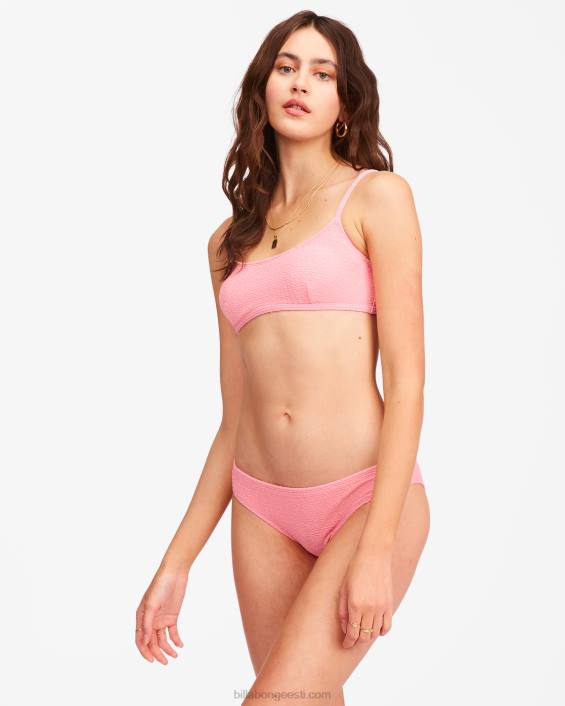 nii uimane avery mini crop bikiinitops naised roosa päikeseloojang D28T1741 Billabong