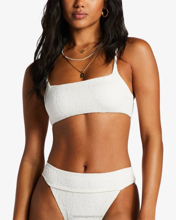 päikesereis tiki zoe crop bikiinitop naised soola kristall D28T1391 Billabong