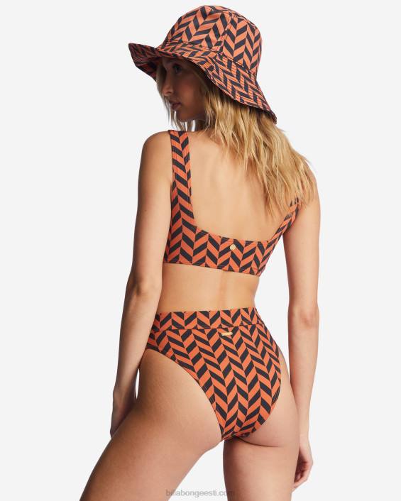 ristsamm kandilise kaelusega paagiga bikiinitop naised telliskivi D28T1479 Billabong