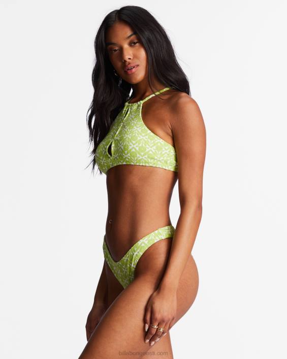 see on armas kõrge kaelusega bikiinitops naised magus laim D28T1429 Billabong