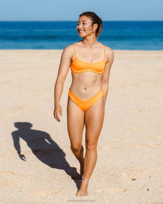 sol otsija kenzley underwire bikiinitop naised apelsini purustamine D28T1670 Billabong
