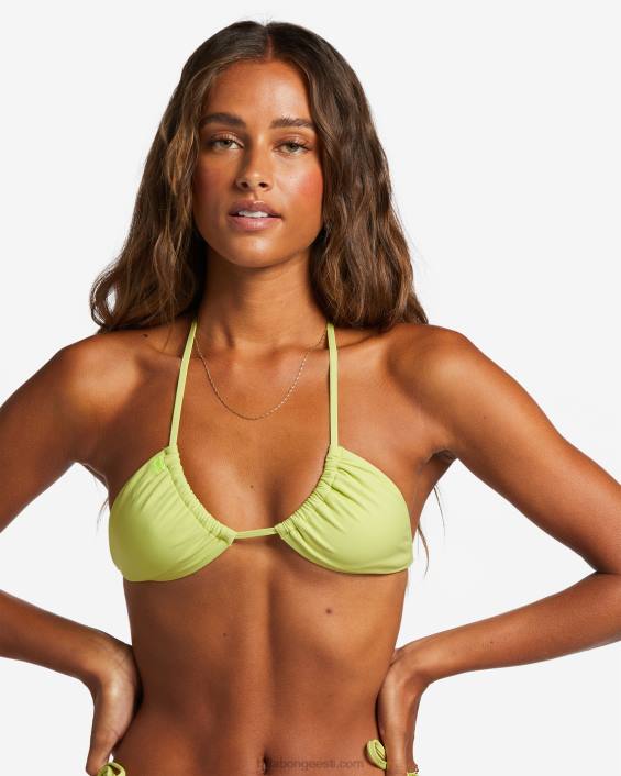 sol searcher mitmesuunaline kolmnurk bikiinitops naised kerge laim D28T1223 Billabong