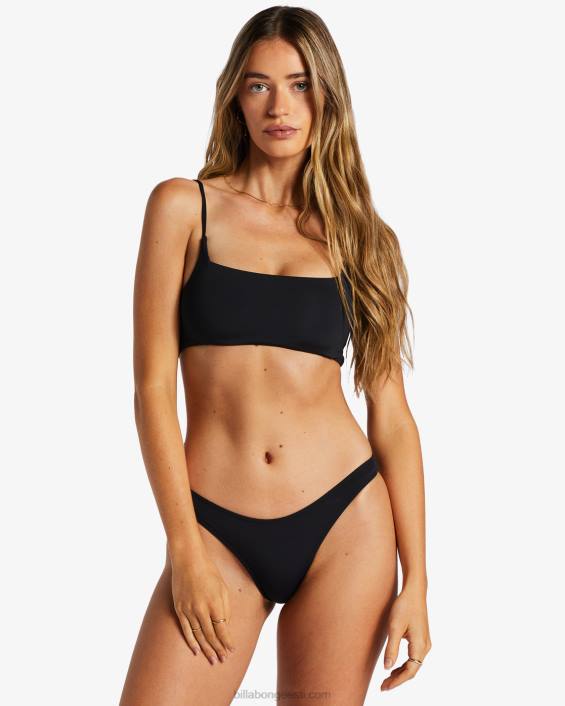 sol searcher zoe crop bikiinitop naised must kivike D28T1262 Billabong