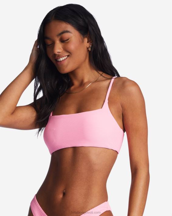 tanlines zoe crop bikiinitops naised roosa uimasus D28T1492 Billabong