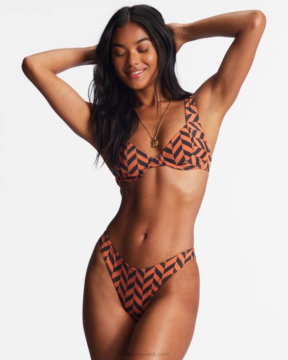 cross step matkabikiinipüksid naised telliskivi D28T1478 Billabong