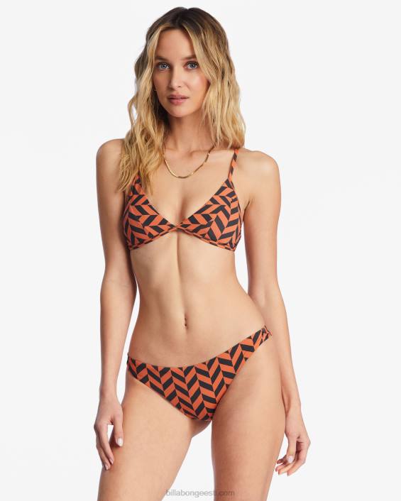 cross step tanga bikiinipüksid naised telliskivi D28T1477 Billabong