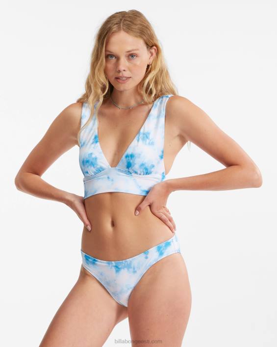 pleegitatud sinised lowrider bikiinipüksid naised klassikaline sinine D28T1572 Billabong