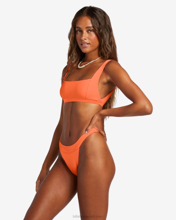 rivistatud ribadega matkabikiinipüksid naised poppin virsik D28T1234 Billabong