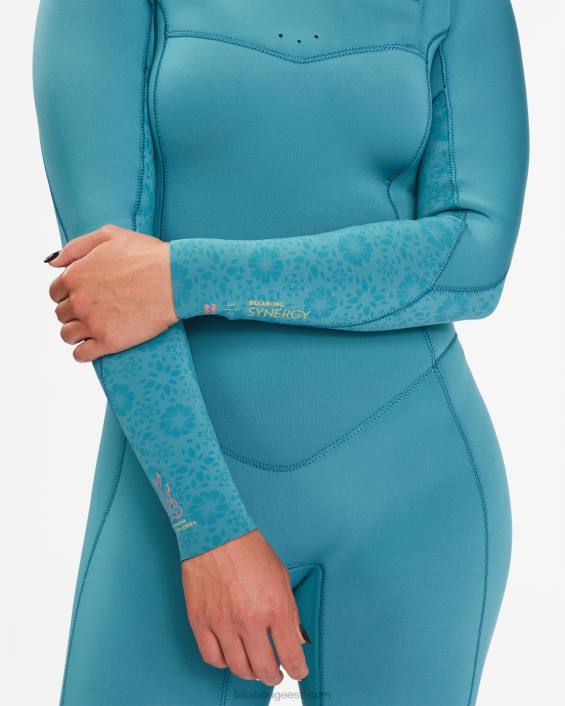 3/2 sünergiaga rinnalukuga täielik veeülikond naised mereline D28T2580 Billabong