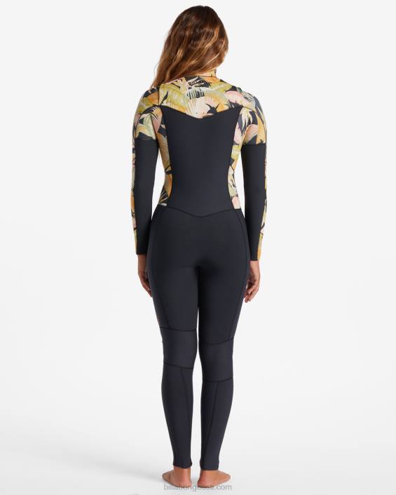 3/2 soolane dayz rinnalukuga täielik veeülikond naised džungliöö D28T2576 Billabong